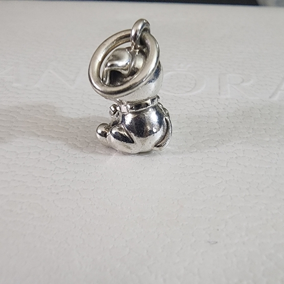 Labrador Puppy Dog Dangle CharmSterling silver - Picture 3 of 7